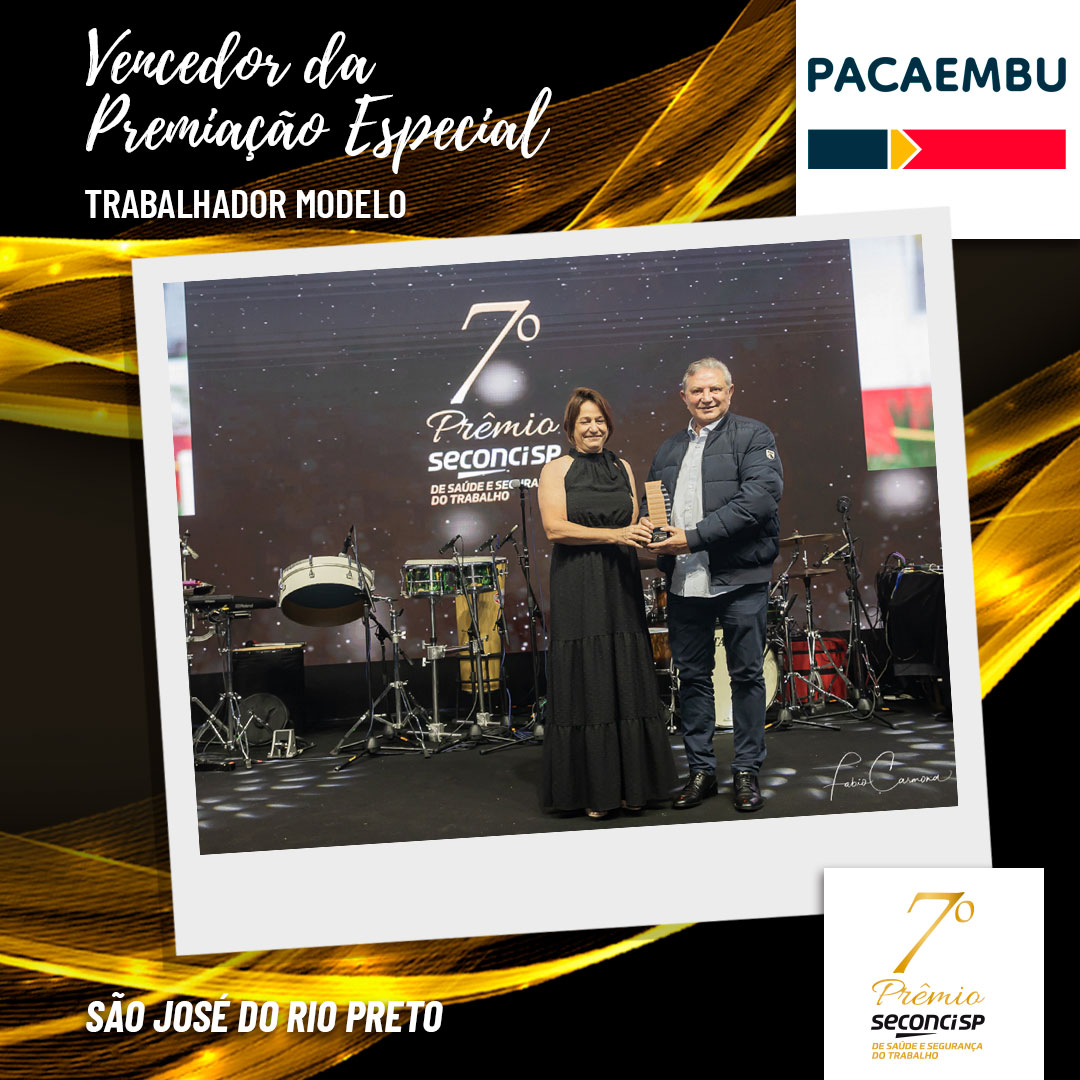Premiação Especial - Trabalhador Modelo - Silmara Giseli Fioravante - São José do Rio Preto