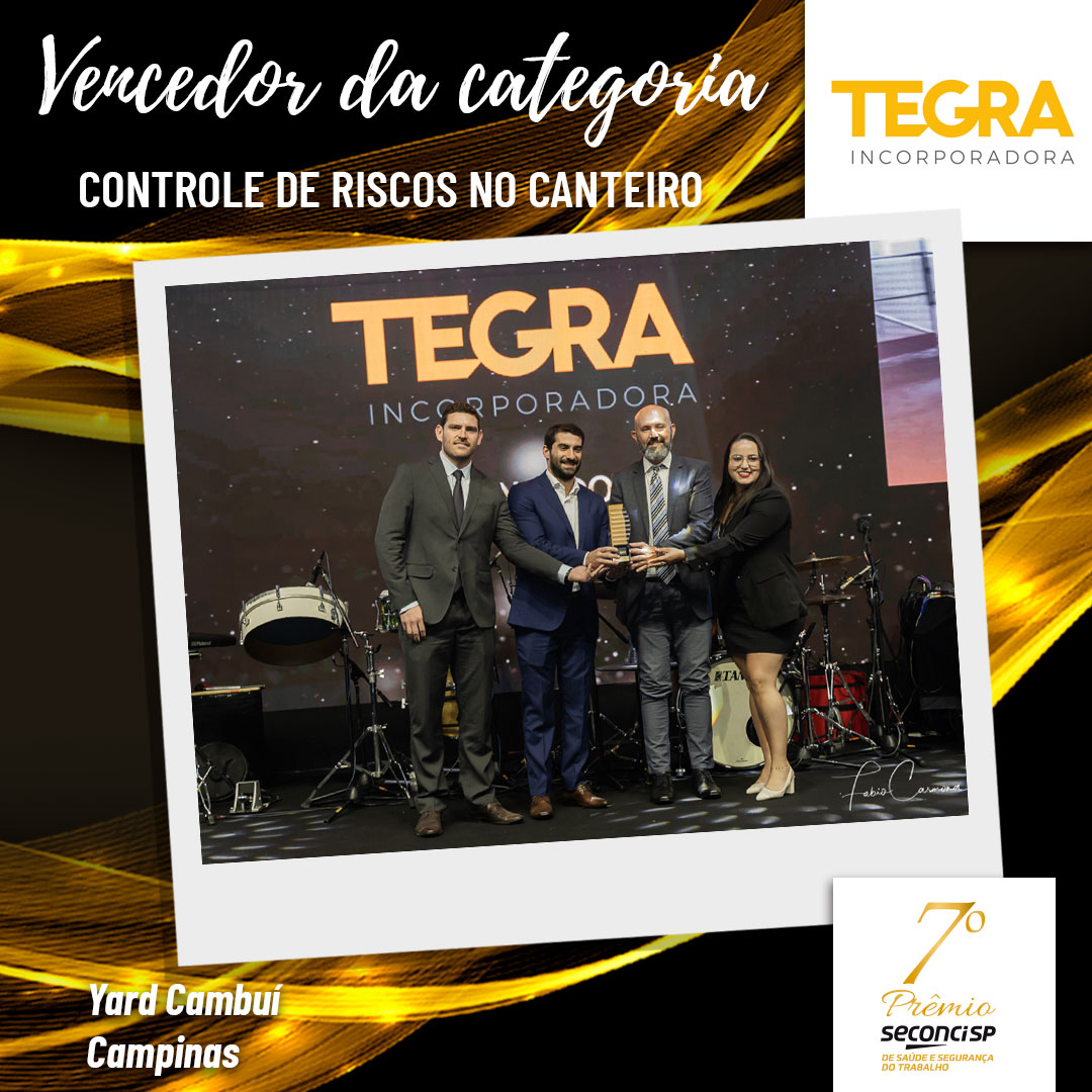 Controle de Riscos no Canteiro - Tegra - Yard Cambuí - Campinas